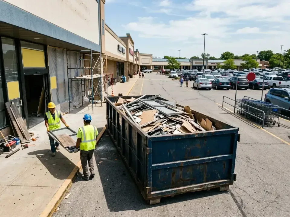 retail-store-renovation-debris-003 — frequently asked questions, Roll-off Dumpster Rentals in Lakemoor, IL